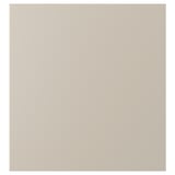 LAPPVIKEN lichtgrijs-beige kastdeur, strak en rustig design, rechthoekige vorm, voorkant van papierfolie, perfect voor een minimalistische inrichting.
