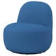 LILLESÄTER Draai relax fauteuil, Gunnared donkerblauw