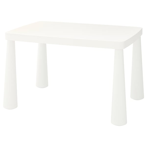 MAMMUT Kindertafel, wit, 77x55 cm België