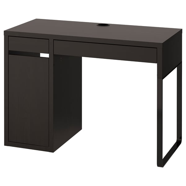 Toneelschrijver Vierde Van streek MICKE Bureau, zwartbruin, 105x50 cm. Lees meer - IKEA België