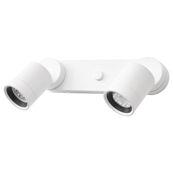 Nymane Wandlamp Dubbel Vaste Installatie Wit Ikea