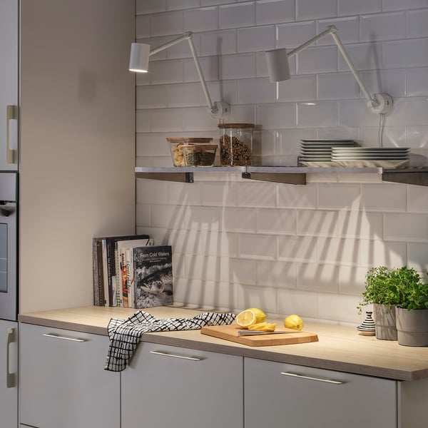Nymane Bureau Wandlamp Wit Ikea