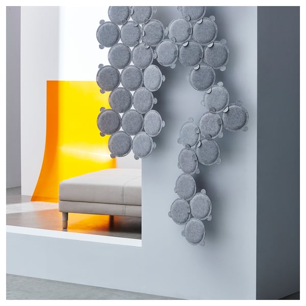 oddlaug geluidabsorberend paneel grijs ikea