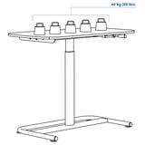 Illustratie met afmetingen voor het product: SEGRARE.