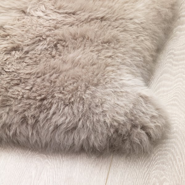 Skold Schapenvacht Geverfd Lichtgrijs 90 Cm Ikea