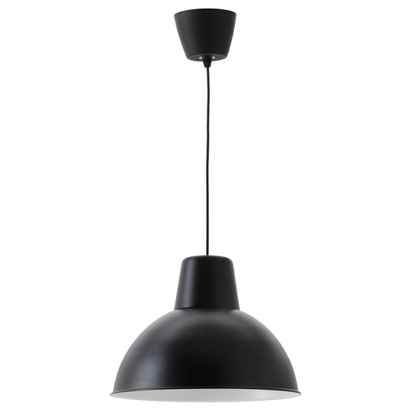 Kanon zoogdier Zuivelproducten SKURUP Hanglamp, zwart, 38 cm - IKEA België