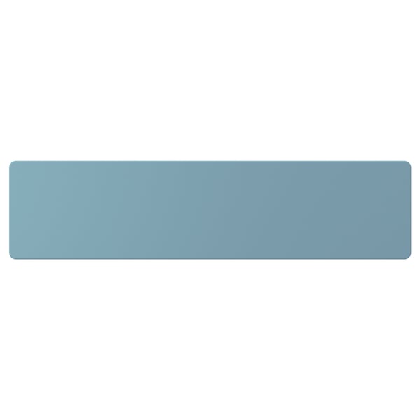 Blauw hardboard ladefront voor meubels.