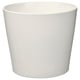 Optie: Witte ronde plantenbak