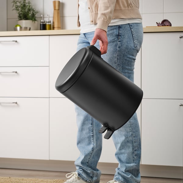 STENTRAPPA Pedaalemmer, antraciet, 9 l