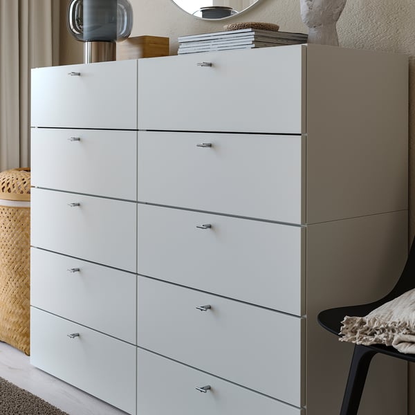 STJÄRNHOV Knop, verchroomd, 34 mm