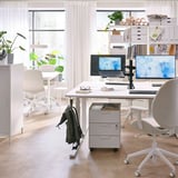 STUBBERGET Laptophouder met arm, zwart