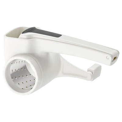 Witte UPPFYLLD rasp met lange steel voor grof/fijn raspen.