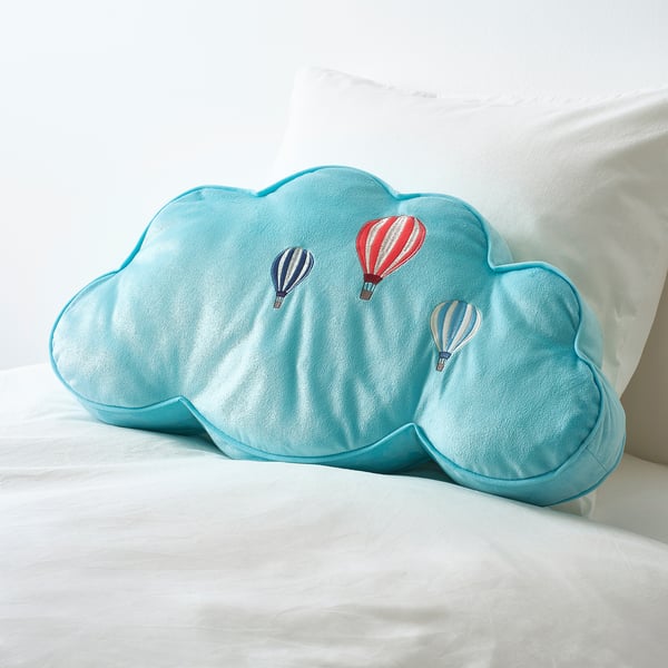 upptag kussen lichtblauw 59x34 cm ikea