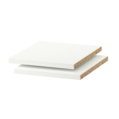 Witte melamine planken, 25 jaar garantie, 18 mm dik.