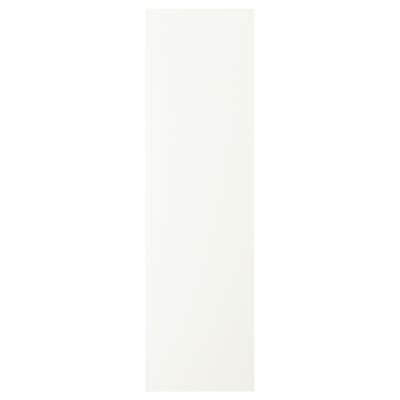 VALLSTENA witte keukenkast met glad oppervlak.