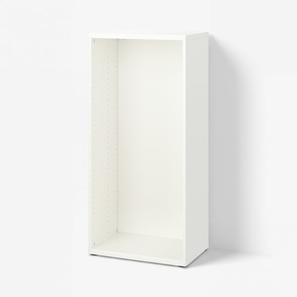 BESTÅ هيكل, أبيض, 60x40x128 سم