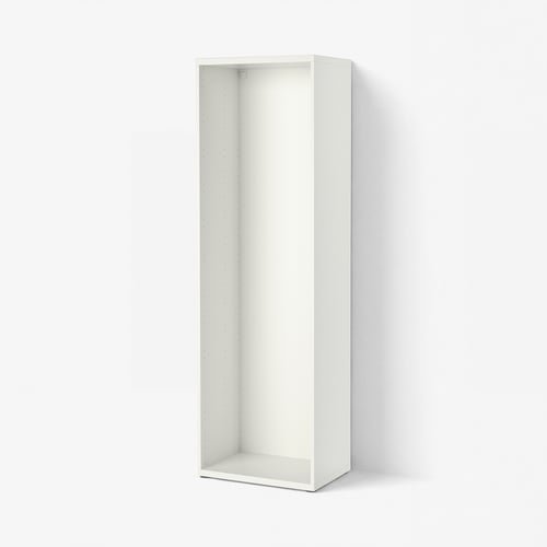 BESTÅ هيكل, أبيض, 60x40x192 سم