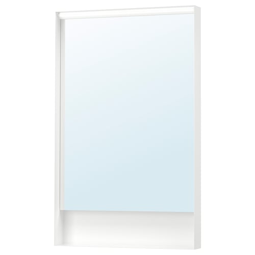 FAXÄLVEN مرآة مع إضاءة مدمجة, 60x95 سم
