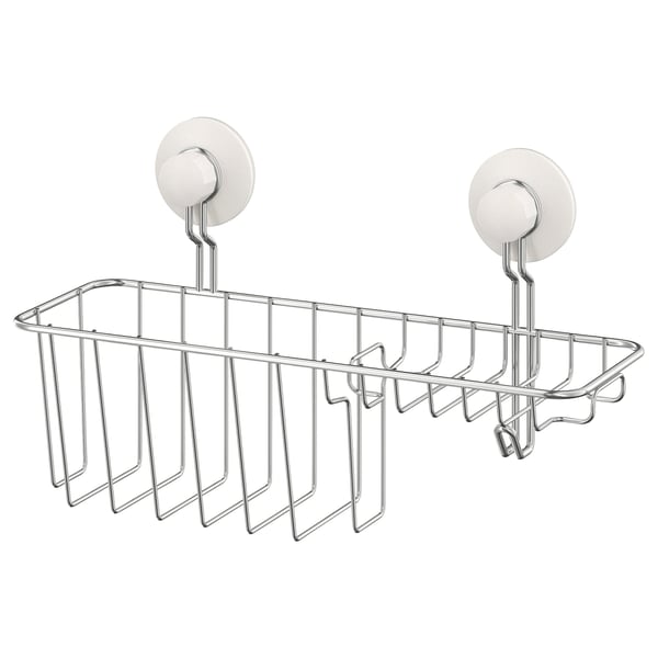 IMMELN سلة استحمام/صابون مع خطّاف طلاء زنك IKEA