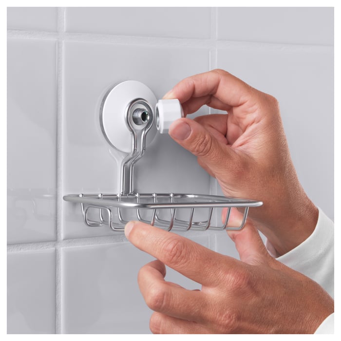 IMMELN صحن للصابون طلاء زنك IKEA