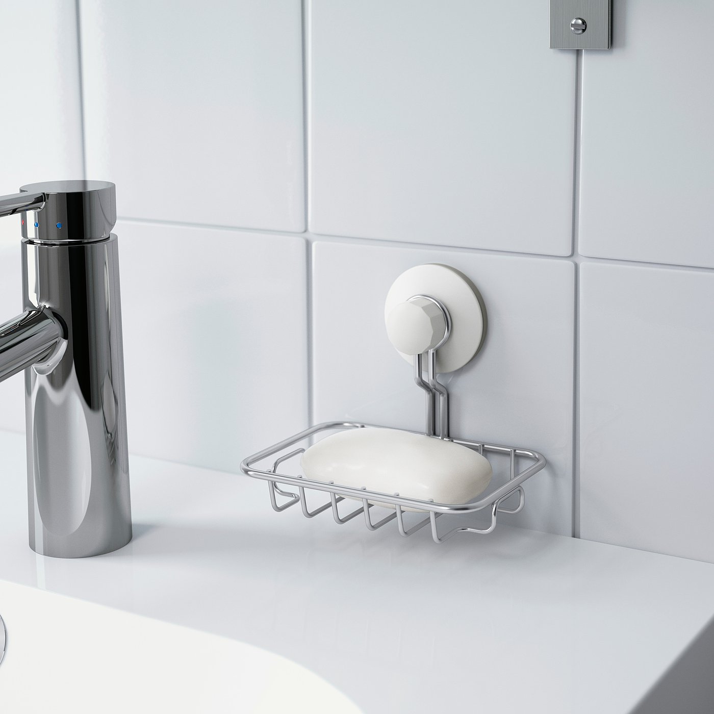 IMMELN صحن للصابون طلاء زنك IKEA