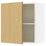 KNOXHULT خزانة حائط بباب, شكل السنديان, ‎60x60 سم‏