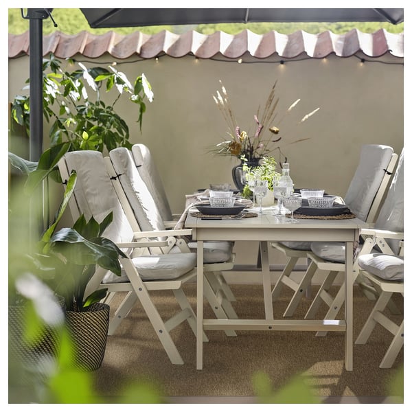 LÄTTBETONG سجادة بغزل مسطّح، داخلي/خارجي, بيج/بني فاتح, 240x305 سم