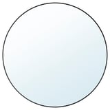 LINDBYN مرآة, أسود, 80 سم