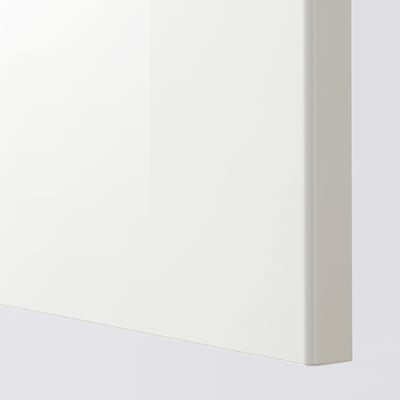METOD خزانة عالية لثلاجة/فريزر, أبيض/Ringhult أبيض, 60x60 سم