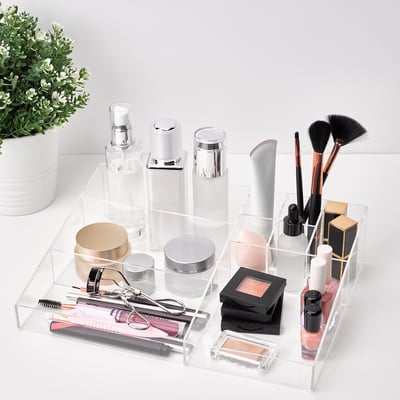 MOJAN تخزين أدوات تجميل, ‎31.5x23x7.5 سم‏