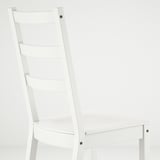 NORDVIKEN / NORDVIKEN طاولة و 4 كراسي, أبيض/أبيض, ‎152/223x95 سم‏