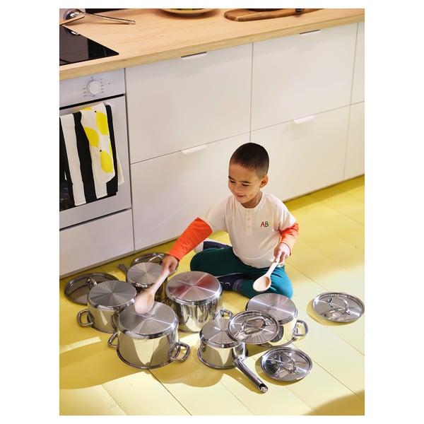 PINNARP سطح عمل, دردار/قشرة, 246x3.8 سم