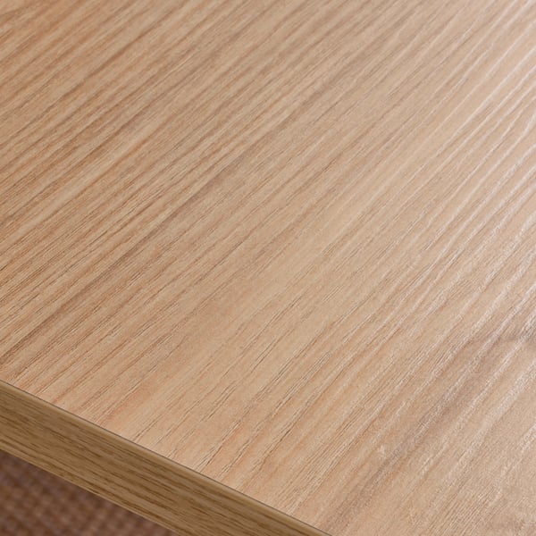 TROTTEN مكتب, مظهر الدردار/أبيض, 160x80 سم