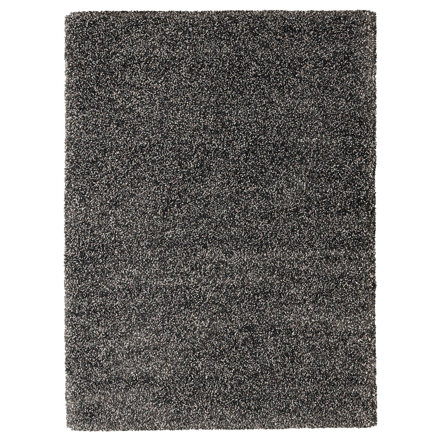 VINDUM سجاد، وبر طويل رمادي غامق IKEA