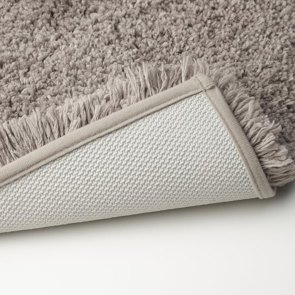 ALMTJÄRN Bath mat, beige, 60x120 cm