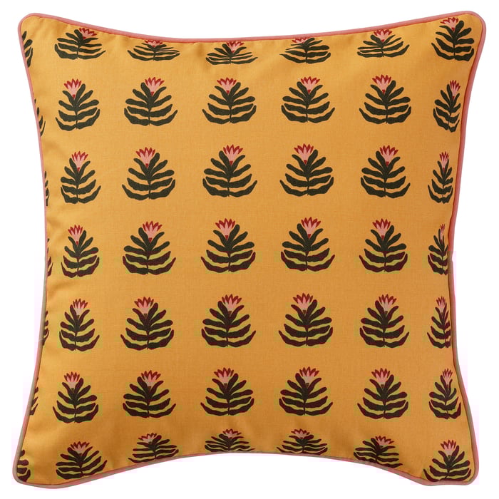 AROMATISK Cushion cover, yellow, 50x50 cm IKEA