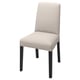 BERGMUND Chair, black/Hallarp beige