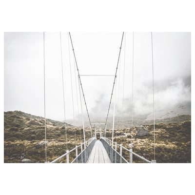 BJÖRKSTA Picture, other side of the bridge, 200x140 cm