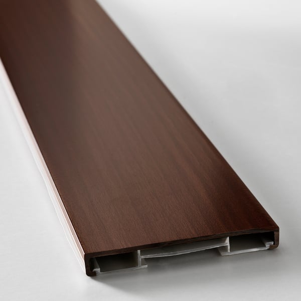 EDSERUM Plinth wood effect brown IKEA