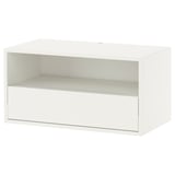 EKET Media shelf, white, 70x35x35 cm