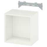 EKET Wall-mounted shelving unit, white, 35x25x35 cm
