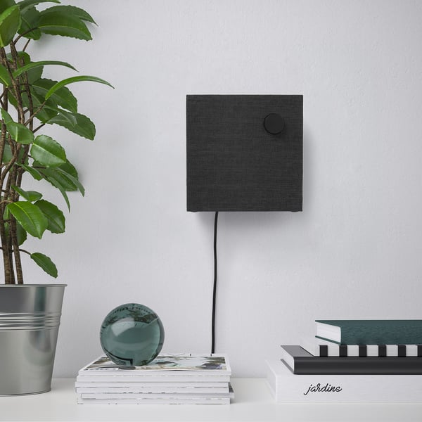 ENEBY Bluetooth speaker, black, 20x20 cm