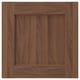 Option: ENKÖPING Door, brown walnut effect, 40x40 cm