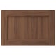 ENKÖPING Drawer front, brown walnut effect, 60x40 cm