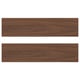 ENKÖPING Drawer front, brown walnut effect, 40x10 cm