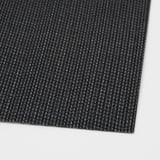 FLYGFISK Place mat, dark grey, 38x30 cm
