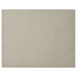 FLYGFISK Place mat, light beige, 38x30 cm
