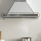 FÖLJANDE Wall mounted extractor hood, stainless steel, 80 cm