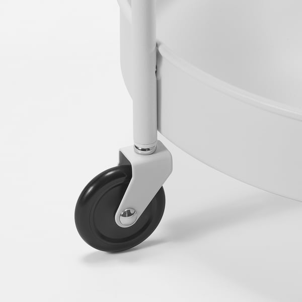 FRÖSJÖN Trolley, white, 55x35 cm