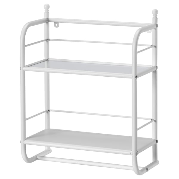 FRÖSJÖN Wall shelf, white, 40x51 cm